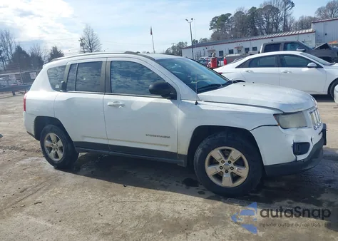 2014 Jeep Compass Sport z USA, uszkodzony, nr VIN 1C4NJCBA5ED523802